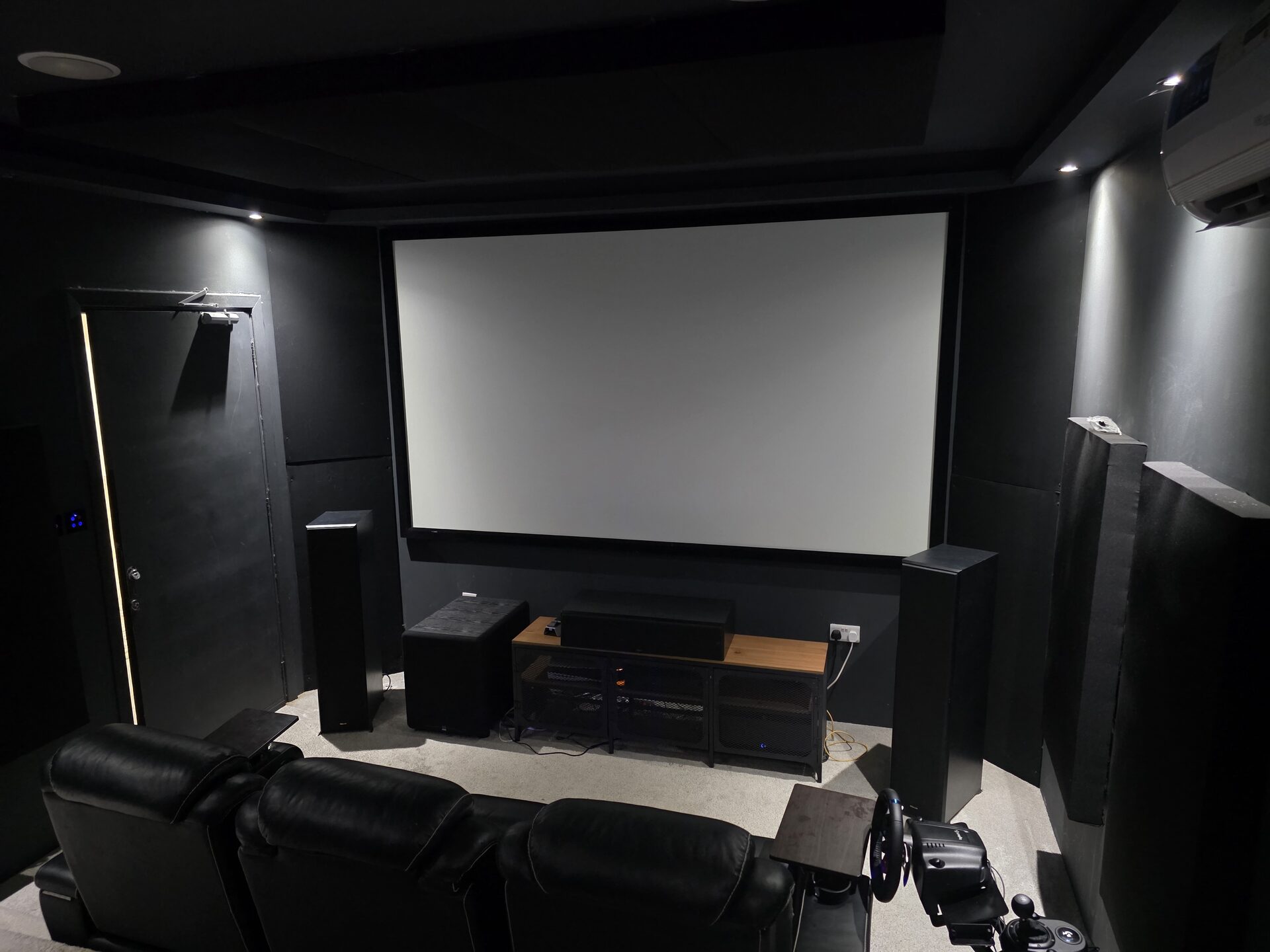 Completed private cinema at Al Falah, Abu Dhabi