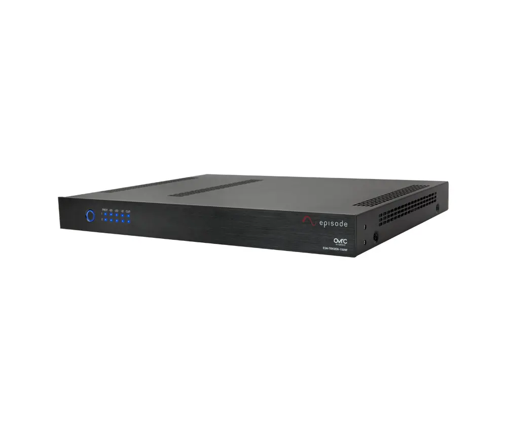 [ESA-70V2CH-150W] Episode® 70V IP-Enabled Amplifier - 150W