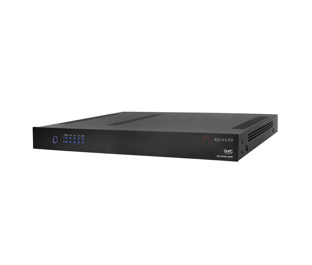 [ESA-70V2CH-300W] Episode® 70V IP-Enabled Amplifier - 300W