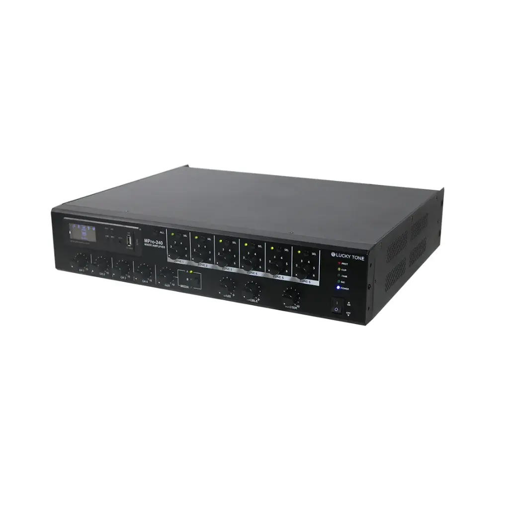 Lucky Tone Mpro-360 6 Zone Mixer Amplifier - 360W 