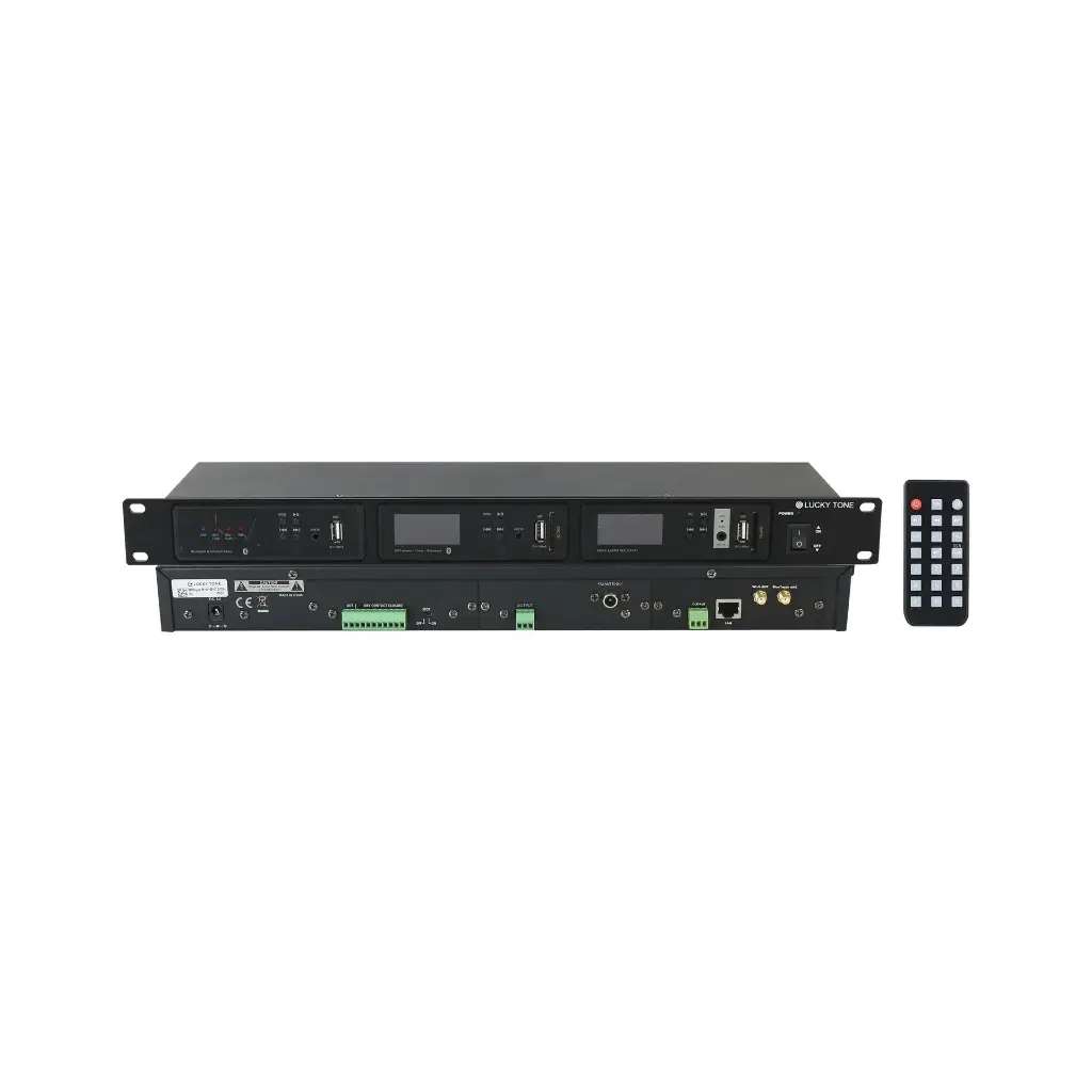 1U 19 inch rack Mount deck for Up to 3 Mplayers