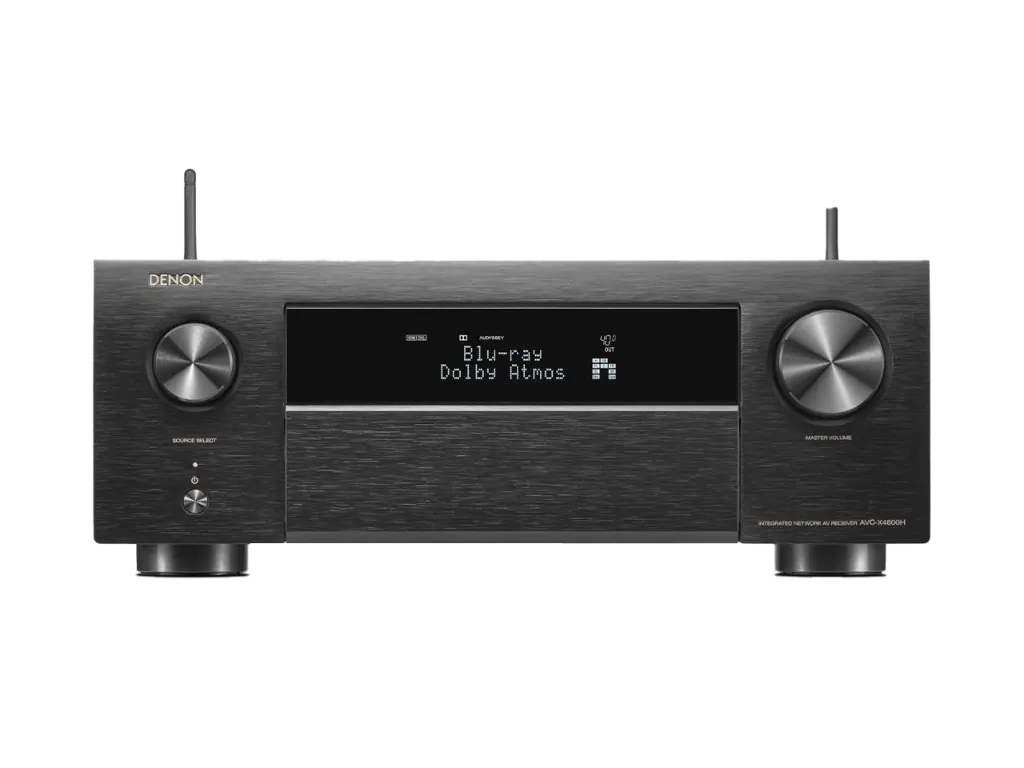 Denon AVC-X4800H 9.4 Ch. 200W 8K AV Receiver with HEOS® Built-in