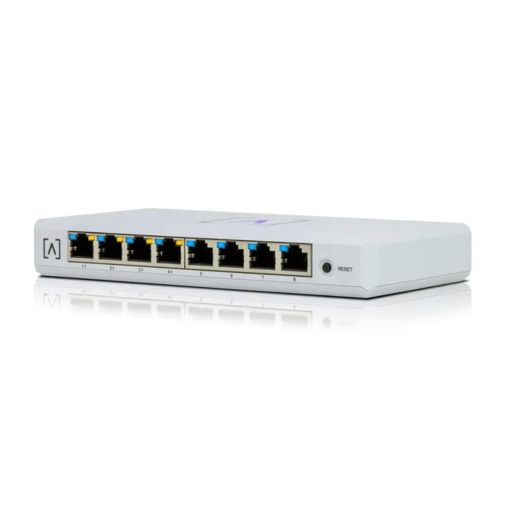 Alta Labs 8 Port, Layer 2, 60W PoE, Managed Enterprise Network Switch